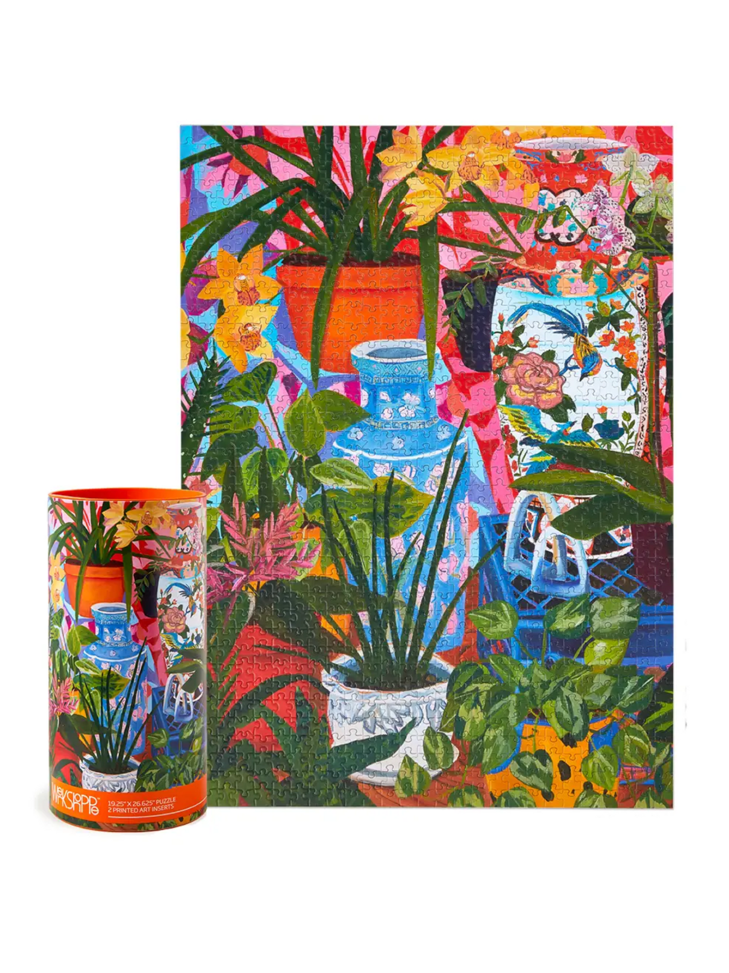 tropical vases still life puzzle